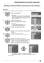 Page 55Options 
On Weekly Command TimerOnscreen display 
1/3 
 
Weekly Command Timer 
Program1MondayOnFunction
Program3Tuesday --- Wednesday Program3Thursday --- Friday Program6Saturday Program4Sunday Program Edit 
yProgram3Thursday --- Friday Program6Saturday Program4Sunday Program Edit 
Weekly Command Timer 
8:00 
10:30 0102
1/8
--:-- 03--:-- 04--:-- 
--:-- 0512:00 069:12 PON
IMS:SL1 
--- 
--- 
--- 
---  DAM:ZOOM 
AV L : 1 0  0708
1Program
Weekly Command Timer 
20:00 
20:30 57 
58 
8/8 
 
22:00 59 --:-- 60...