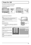 Page 13INPUT MENU  ENTER/ +/  VOL -/ 
PC
16:9Italiano 
 
Español 
 
ENGLISH (US) 
English (UK) 
Deutsch 
Français 
 
OSD Language 
Set Select
13
Power On / Off
Connecting the AC cord plug to the Plasma Display.
Fix the AC cord plug securely to the Plasma Display 
with the clamper. (see page 8, 9) 
Connecting the plug to the Wall Outlet
Notes:
•  Main plug types vary between countries. The power plug shown 
at right may, therefore, not be the type ﬁ tted to your set.
•  When disconnecting the AC cord, be...