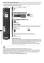 Page 88Link Functions (Q-Link / VIERA Link)
88
Speaker control [Speaker Selection]
You can control the home theatre speakers with this TV remote control (point the remote control at the TV’s signal receiver).• If you cannot operate, check the settings and the equipment “Summary of Q-Link and VIERA Link features” (p. 81, 82), “Preparations” (p. 84)
TV
1Display [VIERA Link Menu]
2Select [Speaker Selection]
VIERA Link MenuPause Live TV
Direct TV Rec
VIERA Link Control
Speaker Selection
Start
Home Cinema Recorder...