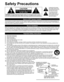 Page 54
ANTENNA
LEAD-IN WIRE
ANTENNA
DISCHARGE UNIT 
(NEC SECTION 810-20)
GROUNDING 
CONDUCTORS
 (NEC SECTION 810-21)
GROUND CLAMPS
POWER SERVICE GROUNDING 
ELECTRODE SYSTEM 
(NEC ART 250, PART H) ELECTRIC 
SERVICE 
EQUIPMENT
GROUND CLAMP
EXAMPLE OF ANTENNA 
GROUNDING AS  PER 
(NEC) NATIONAL 
ELECTRICAL
CODE
  Safety Precautions
Note to CATV System Installer
This reminder is provided to direct the CATV system installer’s attention to Article 820-40 of the NEC that provides guidelines for 
proper grounding and,...