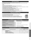 Page 5251
Support Information
 Technical Information
Data format information
  ●Compatible Data format for Media player (SD card/USB flash memory)/DLNA  p. 26
DCF (Design rule for camera file system): A Japan Electronics and Information Technology Industries Association’s standard
EXIF: Exchangeable Image File Format
Note
  ●Format the card with the recording equipment.  ●The picture may not appear correctly on this TV depending on the recording equipment used.  ●Display may take some time when there are many...