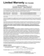 Page 6362
  Limited Warranty (for Canada)
Panasonic Canada Inc.
5770 Ambler Drive, Mississauga, Ontario L4W 2T3
PANASONIC PRODUCT – LIMITED WARRANTY
Panasonic Canada Inc. warrants this product to be free from defects in material and workmanship under normal use and 
for a period as stated below from the date of original purchase agrees to, at its option either (a) repair your product with 
new or refurbished parts, (b) replace it with a new or a refurbished equivalent value product, or (c) refund your purchase...