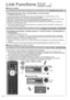 Page 5656
Link Functions (
  Q-Link 
VIERA Link
)
Direct TV Recording - What you see is What you record Direct TV Rec
Recording the current programme in DIGA Recorder immediately.
If you connect a variety of recorders including other manufacturers’ recorders at the same time, please ●
connect DIGA Recorder to the TV’s lower HDMI terminal number. For example, if you use HDMI1 and HDMI2 
for two recorders, in this case connect DIGA Recorder to HDMI1.
If you cannot operate, check the settings and the equipment 
●...