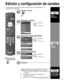 Page 12450
Edición y configuración de canales
Los ajustes del canal actual se pueden cambiar según sus necesidades \
y las 
condiciones de la recepción.
■ Pulse para salir 
de la pantalla de 
menú
Visualice el menú
Seleccione “Ajuste”
Menú
VIERA Link Imagen
Audio
Cronómetro
Bloqueo
Tarjeta SD
Subtítulos
Ajuste
 Siguiente
Seleccione
Seleccione “Ajuste ANT/Cable”
Ajuste1/2
Reloj
Ajuste ANT/Cable
Dispositivos conectados
Anti retención de imag
Regreso prefijados Idioma
Todos
Modo de navegación
 Siguiente...