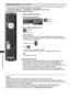 Page 72VIERA Link Functions
72
[Speaker Selection] - Speaker control
You can control the theatre speaker with this TV remote control by pointing at the TV’s signal receiver.
• If you cannot operate, check the settings and the equipment  “Summary of features”, “Connection”, “Preparations” (p. 68 - 69)
Access and control the speaker volume
POWERINPUTTVAVSD CARD
ASPECT
EXIT
MENU
INFO
OPTION
STTLTEXT
RGYB
CH
POWER
REC
RETURN
jk  lghimno
tuvpqrswxyz
abcdef
LAST VIEW
CH
INDEXHOLD
TV
MUTE
VOL
1Display [VIERA Link...