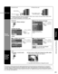 Page 2323
Viewing
 Viewing from SD Card
SD Card
 Insert the card Remove the card
Label surface
Push until a click is  heard
Press in lightly on SD Card, then release.
 Compliant card type (maximum capacity): SDHC Card (16 GB), SD Card (\
2 GB), miniSD Card 
(1 GB) (requiring miniSD Card adapter)
 For cautions and details on SD Cards (p. 58)
Movie 
settings
In  or ■Adjust the picture and Audio  Display “Movie settings”  
example: Picture menu
Picture menu/Audio menu 
(p. 34)
0
0
0
0
0Vivid
Picture 1/2...