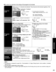 Page 4949
Advanced
 Lock
■ To select the channel or the rating of the program to be locked
Channel 
lock
Select up to 7 (1-7) channels to be blocked. These channels will be blocked regardless of the 
program rating. 
 Select “Mode” and set to “Custom”
 Select channel to lock.
Custom3
4
-
-
-
Channel lockMode
Channel 1
Channel 2
Channel 3
Channel 4
Channel 5 select 
 set
 To lock/unlock all channels:
  Select “Mode” and set to “All” or “Off”.
  All:  Locks all channels
  Off: Unlocks all channels
Game lock
Locks...