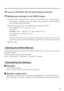 Page 1515
12Log on to Windows with the administrator authority.
13Making extra settings for the EDGE modem.
Select [start] - [Control Panel] - [Printers and Other Hardware] - [Phone and Mo-
dem Options] - [Modems], select your EDGE modem (Siemens AG WM USB Mo-
dem), and then select [Properties].
In [Advanced], enter the extra initialization commands as follows.
AT+CGDCONT=,,

Example: :1, :ip, :internet.t-d1.de
AT+CGDCONT=1,ip,internet.t-d1.de

(Note that the APN shown here represents the German network...