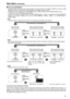 Page 1919
gAbout the SUB WINDOW
You can compare saved still and moving images or show the Wave Form Monitor (WFM) by using the “SUB 
WINDOW” function to separate the main window into 2 displays as shown below.
Depending on the settings of the “SUB WINDOW” (FULL, PART, WFM) in the “SYSTEM CONFIG” menu  
(J page 18) it can be switched as shown below.
Every time you press the [FUNCTION1] (or [FUNCTION2]) button (J page 17) assigned to the “SUB WINDOW” 
function, the window switches (To use the “SUB WINDOW”...