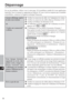 Page 36F
36
Dépannage
En cas de problème, référez-vous à cette page. Si le problème semble lié à une application
logicielle, lisez le manuel se rapportant au logiciel. Si vous n’arrivez toujours pas à remédier
au problème, contactez le Support technique Panasonic.
Aucun affichage après
la mise sous tension
ou
“Cable not connected”
s’affiche
Une image latente
apparaît (c.-à-d., des
points verts, rouges et
bleus restent sur
l’affichage) ou certains
points n’affichent pas les
bonnes couleurs
Il n’y a pas de son...
