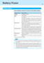 Page 1212
Battery Status
Charging in progress
Fully-charged
The battery level is very low (the charge is less than approx.
9% capacity).
Connect the AC adaptor. You can use the computer when
the battery indicator light is orange. If you do not have an
AC adaptor, save your data and power off your computer.
After replacing the battery pack with a fully charged one,
turn your computer on.
Battery pack or charging may not be working properly.
Quickly save your data and power off your computer.
Remove the battery...
