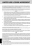 Page 3636
Appendix
YOU MAY NOT REVERSE ASSEMBLE, REVERSE COMPILE, OR MECHANICALLY OR ELECTRONICALLY TRACE
THE PROGRAMS, OR ANY COPY THEREOF,  IN WHOLE OR IN PART.
YOU MAY NOT USE, COPY, MODIFY, ALTER, OR TRANSFER THE PROGRAMS OR ANY COPY THEREOF, IN
WHOLE OR IN PART, EXCEPT AS EXPRESSLY PROVIDED IN THE LICENSE.
IF YOU TRANSFER POSSESSION OF ANY COPY OF ANY PROGRAM TO  ANOTHER PARTY, EXCEPT AS PERMIT-
TED IN PARAGRAPH E ABOVE, YOUR LICENSE IS AUTOMATICALLY TERMINATED.
This license is effective only for so long...