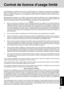 Page 3737
AppendixAppendix
A. MEI vous octroie par les présentes le droit et la licence personnels, non cessibles et non exclusifs dutiliser les
Logiciels conformément aux termes, clauses et conditions de ce Contrat. Vous reconnaissez ne recevoir quun
droit limité dutiliser les Logiciels et la documentation les accompagnant et vous vous engagez à nobtenir aucun
droit de titre, propriété ni aucun autre droit vis-à-vis des Logiciels et de la documentation les accompagnant ni
vis-à-vis des algorithmes, concepts,...