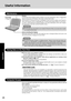 Page 2626
Operation
Touch Pad
 page 20
Maintenance
Areas excluding the display
Wipe these areas with a soft cloth, after applying water or detergent diluted with water to the
soft cloth and firmly wringing out excess water. Display
Use the Soft Cloth included with the computer. (For more information, refer to “Suggestions
About Cleaning the LCD Surface” that comes with the Soft Cloth.)
If the Protective Film becomes dirty or damaged, it may be time to replace your Protective
Film. The Protective Film is a...