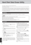Page 4646
Appendix
Hard Disk Data Erase Utility
1Turn off the computer and connect the CD/DVD drive to the
USB port.
2
Turn the computer on, and press   F2   while [Panasonic]
boot screen is displayed.
The Setup Utility will start up.
If the password has been set, enter the Supervisor Pass-
word.
3Select [Boot] menu, then select [USB CD/DVD Drive] and
press   F6   until [USB CD/DVD Drive] is at the top of the
[Boot] menu.
4Place disc number one of the recovery CDs into the CD/
DVD drive.
5
Press    F10  .  At...