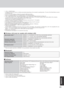 Page 4545
Appendix
Software
*18 Only for models with wireless LAN.
*19 The Product Recovery CD-ROM is required.
*20 Only for models with wireless LAN and/or Bluetooth.
*21 Only for models with Bluetooth.
Data transfer rates*17
Standards supported
Transmission method
Wireless channels used
RF frequency bandIEEE802.11a: 54/48/36/24/18/12/9/6 Mbps (automatically switched)
IEEE802.11b: 11/5.5/2/1 Mbps (automatically switched)
IEEE802.11g: 54/48/36/24/18/12/9/6 Mbps (automatically switched)...