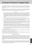 Page 3535
Appendix
Contrat de licence d’usage limité
Le(s) logiciel(s) (les “Logiciels”) fournis avec ce produit Panasonic® (le “Produit”) sont exclusivement concédés en li-
cence à l’utilisateur ultime (“vous”), et ils ne peuvent être utilisés que conformément aux clauses contractuelles ci-
dessous. En utilisant les logiciels, vous vous engagez de manière définitive à respecter les termes, clauses et conditions
des présentes.
Matsushita Electric Industrial Co., Ltd. (“MEI”) a mis au point ou obtenu les...