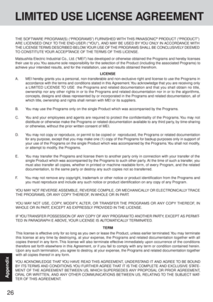 Page 2626
Appendix
YOU MAY NOT REVERSE ASSEMBLE, REVERSE COMPILE, OR MECHANICALLY OR ELECTRONICALLY TRACE
THE PROGRAMS, OR ANY COPY THEREOF,  IN WHOLE OR IN PART.
YOU MAY NOT USE, COPY, MODIFY, ALTER, OR TRANSFER THE PROGRAMS OR ANY COPY THEREOF, IN
WHOLE OR IN PART, EXCEPT AS EXPRESSLY PROVIDED IN THE LICENSE.
IF YOU TRANSFER POSSESSION OF ANY COPY OF ANY PROGRAM TO  ANOTHER PARTY, EXCEPT AS PERMIT-
TED IN PARAGRAPH E ABOVE, YOUR LICENSE IS AUTOMATICALLY TERMINATED.
This license is effective only for so long...