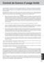 Page 3333
Appendix
A. MEI vous octroie par les présentes le droit et la licence personnels, non cessibles et non exclusifs dutiliser les
Logiciels conformément aux termes, clauses et conditions de ce Contrat. Vous reconnaissez ne recevoir quun
droit limité dutiliser les Logiciels et la documentation les accompagnant et vous vous engagez à nobtenir aucun
droit de titre, propriété ni aucun autre droit vis-à-vis des Logiciels et de la documentation les accompagnant ni
vis-à-vis des algorithmes, concepts, dessins,...