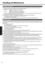 Page 1414
Getting Started
Useful Information
Troubleshooting
Appendix
Handling and Maintenance
z Place the computer on a flat stable su rface. Do not place the computer uprigh t or turn it over. If the computer is 
exposed to an extremely strong impact, it may become inoperable.
z Temperature: Operation: 5 °C to 35 °C {41 °F to 95 °F}
Storage: -20°C to 60 °C {- 4 °F to 140 °F}
Humidity: Operation: 30% to 80% RH (No condensation) Storage: 30% to 90% RH (No condensation)
Even within the above temperature/humidi...
