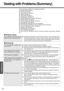 Page 4646
Troubleshooting
Dealing with Problems (Summary)
If you encounter a problem, try the following methods.
zWindows Setup: Îbelow
zStarting up: Îbelow
zEnter Password: Îpage 47
zDisplay: Îpage 48
zSetup Utility: Îpage 49
zShutting Down: Îpage 49
zStandby/Hibernation Functions: Îpage 49
zBattery Indicator: Îpage 50
zOnscreen Reference Manual: Îpage 50
zDisk Operations: Îpage 50
zReinstalling B’s Recorder/B’s CLiP: Îpage 50
zSD Card Setup (SD Memory Card security function): Îpage 50
zFast User Switching...