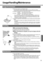 Page 3535
Operation
Useful Information
Usage/Handling/Maintenance
zPlace the computer on a flat stable surface.
Do not place the computer upright or allow it to tip over. When the computer 
receives extremely strong shock after falling, the hard disk may become inoperable.
zOperation: Temperature: 5°C to 35°C {41°F to 95°F}
Humidity: 30% to 80% RH (No condensation)
zStorage: Temperature: -20°C to 60°C {-4°F to 140°F}
Humidity: 30% to 90% RH (No condensation)
• Even within the temperature and humidity ranges...