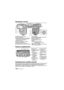 Page 138VQT4Q07 (RUS) 138
Названия частей
Панель управления
Непрерывное  срабатывание
Вспышка  может  сильно  нагреваться  при  срабатывании  много  раз  подряд , что  
может  привести  к  повреждению  или неисправности . Вспышка должна  
срабатывать  не  более 10 раз  подряд  с  интервалом  в  2,5  секунды , после чего  
ее  нельзя  использовать  как  минимум 10 минут .
1Широкоугольная  панель
2 Го л о в к а  вспышки
3 Датчик  беспроводного  управления
4 Вспомогательная  лампочка  АФ /
светодиодная  лампочка
5...