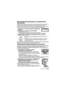 Page 143143 (RUS) VQT4Q07
Настройки беспроводного  управления  вспышкой
Беспроводное  управление  возможно  для  цифровых  фотокамер  Panasonic, 
которые  поддерживают  беспроводной  режим . Информацию  о  работе  
цифровой  фотокамеры  во  время  съемки  в  режиме  беспроводного  управления  
вспышкой  см . в инструкции  по  эксплуатации  цифровой  фотокамеры .
1Установите  на  фотокамере  беспроводной  
режим .
2 Установите  на  вспышке  режим  [RC].
“Режим  вспышки ” (P141)•В  случае  выбора  [RC] нажатием...