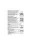 Page 144VQT4Q07 (RUS) 144
Определение угла  освещения
Направьте  головку  вспышки  на  стену  или  потолок , 
чтобы  вести  съемку  в  отраженном  свете  вспышки . 
Если  освещаемый  участок  находится  на  расстоянии  от  
0,5 м до  1,0 м, такая  установка  будет  неверной ; в 
таком  случае  направьте  вспышку  вниз .
Нажав  кнопку  разблокировки  осветителя , 
можно  повернуть  излучатель  света 
вверх /вниз  и  влево /вправо .
Использование  широкоугольной  панели
Используйте  встроенную  широкоугольную...