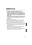 Page 115115VQT3M30
Precauzioni per l’uso
∫Trattamento dell’O-ring
≥Non utilizzare alcol, diluenti o detergenti chimici per pulire l’O-ring. Questo 
accelererebbe il danneggiamento o il deterioramento dell’O-ring.
≥Se si prevede di non utilizzare la Custodia per un periodo prolungato, 
rimuovere l’O-ring dalla sua scanalatura, applicarvi un sottile strato di grasso 
(in dotazione), collocarla nella busta di poliestere esclusiva, quindi riporla in 
un luogo fresco e al riparo dalla luce, per evitare che la...