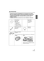 Page 2727VQT3M30
Accessoires
Lorsque vous ouvrez l’emballage pour la première fois, vérifiez 
bien qu’il contient le boîtier et tous les accessoires et que ceux-ci 
n’ont pas été endommagés lors du transport. Si vous constatez 
quelque chose d’anormal, consultez votre revendeur avant 
d’utiliser le boîtier.
N’utilisez aucun autre accessoire que ceux indiqués ci-dessous.
Joint torique de 
remplacement
VMG1798
*Dans le sac de 
rangement en 
polyester exclusif
*Un joint a été fixé au 
préalable sur le boîtier....