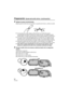 Page 8282VQT3M30
Preparación -Ajuste del anillo tórico- (continuación)
4Aplique la grasa (suministrada).
Aplique grasa al anillo tórico para limpiar la superficie del mismo y rellene el aceite.
≥Con la punta de su dedo aplique uniformemente en el anillo tórico grasa 
(suministrada) que tenga un tamaño de un grano de arroz. (No aplique la grasa 
usando papel o un trapo ya que las fibras de éstos podrían pegarse al anillo tórico.)
≥En el caso de que haya demasiada grasa en el anillo tórico, se pegará encima...