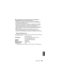 Page 67(GER) VQT4V8367
∫Zur Aufbewahrung und Inspektion nach der Benutzung
•Die Digitalkamera stets aus dem Gehäuse nehmen.•Vergewissern Sie sich, dass kein Schmutz oder Staub am O-Ring haftet.•Entfernen Sie zur Aufbewahrung die Schnalle, damit das Unterwassergehäuse 
nicht wasserdicht geschlossen wird.
•Wir empfehlen eine Inspektion des Gehäuses ca. 3 Jahre nach Erwerb. Diese 
Inspektion umfasst das Zerlegen und Reinigen des Gehäuses, Inspizieren aller 
Teile und deren Reparatur, wenn erforderlich und die...