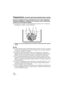 Page 106106VQT4C30
Preparazione -Controllo dell’impermeabilità della custodia-
Dopo aver installato l’O-ring, controllare che non vi siano infiltrazioni 
d’acqua immergendo la custodia in una vasca per circa 3 minuti prima 
di inserirvi una fotocamera digitale.
≥Non utilizzare la custodia in acqua a temperatura superiore a 40 °C. Il calore può 
danneggiare la custodia o causare infiltrazioni.
‘Eseguire una prova analoga dopo aver inserito la fotocamera nella custodia. 
(P107)
∫Note
≥Se dalla custodia fuoriescono...