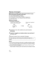 Page 110110VQT4C30
Ripresa di immagini
∫Ricordarsi di controllare quanto segue prima di entrare in acqua
Prima di immergersi controllare quanto segue.
≥La carica residua della batteria è sufficiente?≥La memoria residua della scheda è sufficiente?
≥L’O-ring è inserito in maniera uniforme nell’apposito alloggiamento?≥Si è controllato che non vi siano infiltrazioni di acqua nella custodia?≥La fibbia è ben chiusa?
∫Ripresa di immagini
1Accendere la fotocamera.
2Visualizzare il menu della modalità scena, quindi...