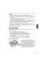 Page 1717VQT4C30
∫Notes
≥Be careful not to get the shading hood dirty with fingerprints etc.≥Check one more time that the O-ring is fitted evenly into the O-ring groove.≥Avoid opening or closing the Case where ther e is a lot of sand or dust and in humid 
or wet places.
≥If there is a sudden change of humidity caused by moist air entering the Case, 
condensation may appear inside the Case.
≥To prevent condensation, set the digital camera in as dry a place as possible. Also, 
check that the silica gel (supplied)...