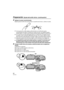 Page 8282VQT4C30
Preparación -Ajuste del anillo tórico- (continuación)
4Aplique la grasa (suministrada).
Aplique grasa al anillo tórico para limpiar la superficie del mismo y rellene el aceite.
≥Con la punta de su dedo aplique uniformemente en el anillo tórico grasa 
(suministrada) que tenga un tamaño de un grano de arroz. (No aplique la grasa 
usando papel o un trapo ya que las fibras de éstos podrían pegarse al anillo tórico.)
≥En el caso de que haya demasiada grasa en el anillo tórico, se pegará encima...