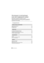 Page 134VQT4V81 (RUS)134
Инструкция по  эксплуатации
БОКС  ДЛЯ  ПОДВОДНОЙ  СЪЕМКИ
Благодарим  за  приобретение  продукции  Panasonic.
Перед  использованием  этого  изделия , пожалуйста , внимательно  
прочитайте  данные  инструкции  и  сохраните  это  руководство  для  
дальнейшего  использования .
Содержание
Перед использованием .............................................................................. 135
Принадлежности...