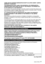 Page 17(ENG) VQT5K4817
THERE ARE NO EXPRESS WARRANTIES EXCEPT AS LISTED UNDER “LIMITED 
WARRANTY COVERAGE”.
THE WARRANTOR IS NOT LIABLE FOR INCIDENTAL OR CONSEQUENTIAL 
DAMAGES RESULTING FROM THE USE OF THIS PRODUCT, OR ARISING OUT 
OF ANY BREACH OF THIS WARRANTY.
(As examples, this excludes damages for lost time, travel to and from the servicer, loss 
of or damage to media or images, data or other memory or recorded content. The items 
listed are not exclusive, but for illustration only.)
ALL EXPRESS AND...