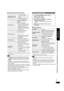 Page 1515
RQT9522
Operations
Operations during photo playback
Selecting photos from 
the thumbnail¼1 view1. Press [
 RETURN]. 
The photo thumbnail screen 
appears.
2. Press [e, r, w, q] to select  photos and press [OK].
Scrolling photos (Only for the SD/internal 
memory)
Press and hold [w, q].
When you release your ﬁ  nger, 
scrolling stops and the photo 
displayed in the center is 
displayed with the single view.
The thumbnail screen can be 
scrolled as well.
•
•
Zooming pictures
Press [ZOOM (PHOTO)].
Each...