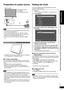 Page 77
VQT2Z87
Getting started
About the internal memory and SDs / Preparation for power source / Setting the clock
Setting the clock
This unit is equipped with the clock/calendar and timer 
functions. Set the time ﬁ rst.
1. Press [^].
You can also press [POWER 8] on the main unit.
•
2. Press [MENU].
Menu
Select Item  OK
Slideshow
Single View
Select Photos
Clock
Photo Menu
iPod Play/Pause
iPod Display
iPod Play Menu
3. Press [e, r, w, q] to select “Settings Menu” and 
press [OK].
Select Item  Menu
OK
Audio...
