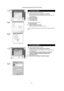 Page 41Connecting and Operating with a personal computer
41
After opening the detail setting on [Print].
1Set the printer name to [Panasonic SV-AP10].
≥Select [SV-AP10] from the printing menu when using it from the 
other application.
2Click [Properties].
3Click [Layout] tab.
4Click [Advanced].
After opening [Advanced Options],
5Select the paper.
6Select the division number.
≥When printing one picture, select [1 frame].
Be sure to select [16 frames] when using 16 Pre-Cut Adhesive printing 
paper.
After opening...