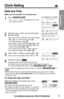 Page 1111
Preparation
For assistance, please call: 1-800-211-PANA(7262)
Clock Setting
Date and Time
Make sure the handset is not being used.
1
Press (SNOOZE/ALARM).
•
“Set date & time” is displayed if the clock
has not been set yet.
2
Enter the year, month, day and time using
Ö, Ñand á.
•You can scroll to the desired number by pressing
Öor Ñ. To move forward, press á. 
To move backward, press Ü.
•If you enter a wrong year/month/day/time, move
to the desired ﬁeld by pressing Üor á, then
correct it by pressing...