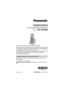 Page 1Thank you for purchasing a Panasonic cordless telephone.
Please read this Installation Manual before using the unit and save for 
future reference.
For assistance, visit our website:
http://www.panasonic.com/help for customers in the U.S.A. or Puerto 
Rico.This handset is an accessory handset for use with Panasonic base units 
KX-TG3021/KX-TG3031/KX-TG3032/KX-TG3033. You must register this 
handset with your base unit before it can be used.
This installation manual describes only the steps needed to...