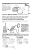 Page 11– 11–
Base unit:
1. Press 
(FUNCTION).
2. Select “Registration” by
pressing  or  , and press H.
3. Select “Deregistration” by
pressing  or  , and press H.
4. Press Hor Ito move the cursor
to the handset number to be
canceled.
5. Press 
(ENTER).
6. Press 
(CLEAR), and press (EXIT).
Canceling Handset Registration
Make sure that the base unit and cordless handset are in the standby mode. 
Cordless handset:
1. Press 
(FUNCTION).
2. Select “Registration” by
pressing  or  , and press H.
3. Select...