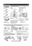 Page 21
32
Gettin
1-A Accessories
(included)
1Getting Started
1-B Location of Controls
For assistance, please call: 1-800-211-PANA(7262) Battery ..............................one
Order No. HHR-P104
Handset Cover ..................one
Order No. PQKK10142Z1
Belt Clip ............................one
Order No. PQKE10377Z1
Charger Unit .....................one
Charger Order No. KX-TGA523M
AC Adaptor Order No. PQLV1Z
Loop Antenna Order No. 
N1DAEYY00002
Handset Charger (with Clock Radio)
Charge Contacts 
(1-F)...