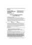 Page 9✄
For assistance, please visit http://www.panasonic.com/consumersupport9
Warranty
PANASONIC CONSUMER 
ELECTRONICS COMPANY, DIVISION 
OF PANASONIC CORPORATION OF 
NORTH AMERICA 
One Panasonic Way, 
Secaucus, New Jersey 07094PANASONIC PUERTO RICO, INC.
San Gabriel Industrial Park, 
Ave. 65 de Infantería, Km. 9.5,
Carolina, Puerto Rico 00985
Panasonic Telephone Products
Limited Warranty
Limited Warranty Coverage
If your product does not work properly because of a defect in materials or 
workmanship,...