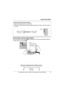 Page 19Useful Information
For assistance, please visit http://www.panasonic.com/phonehelp19
Removing the wall-mounting adaptor
Press and hold the hold button (A) on the left side of the wall-mounting plate. Slide the 
cordless camera to the right (B). About the screws for wall mounting
LUse the recommended screw size below.
LDrive the mounting screws leaving enough length from the wall to hook the cordless 
camera.
Max. 9.3 mm
(23/64 inch)Space
Max. 4.5 mm
(11/64 inch)
B
A
Wall mount template for the cordless...