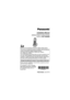 Page 1Thank you for purchasing a Panasonic digi tal cordless phone.
Please read this installation manual before using the unit and 
save it for future reference.
For assistance, visit our website:
http://www.panasonic.com/help  
for customers in the U.S.A. or 
Puerto Rico. This unit is an additional hands
et compatible with the following 
series of Panasonic Digital Cordless Phones: 
KX-TG6311/KX-TG6321/ KX-TG9331/KX-TG9341/
KX-TG9361/KX-TG9371
You must register this handset wit h your base unit before it can...
