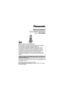 Page 1Gracias por adquirir un producto Panasonic.
Lea este manual de instalación antes de usar la unidad y guárdelo para 
consultarlo en el futuro.
Para obtener ayuda, visite nuestro sitio web:
http://www.panasonic.com/help para clientes de EE. UU. o Puerto 
Rico (solo en inglés). Esta unidad es un auricular adici
onal compatible con la siguiente 
serie de teléfonos inalámbric os digitales Panasonic: 
KX-TG4011/KX-TG4021/KX-TG4031/KX-TG4051/KX-TG6511/
KX-TG6521/KX-TG6531/KX-TG6541/KX-TG6581/KX-TG7531
Debe...